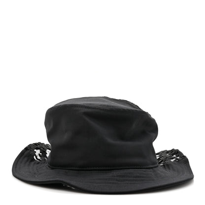 Christian Dior Oblique Woven B Dior Bucket Hat L Black 3 of 8