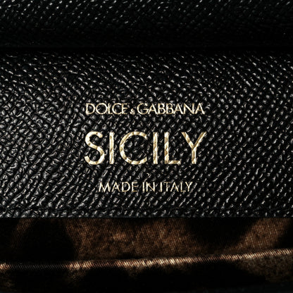 Dolce & Gabbana Dauphine Small Miss Sicily Satchel Black 6 of 9
