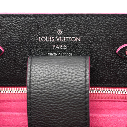 Louis Vuitton Calfskin Lockme Bucket Black 6 of 13