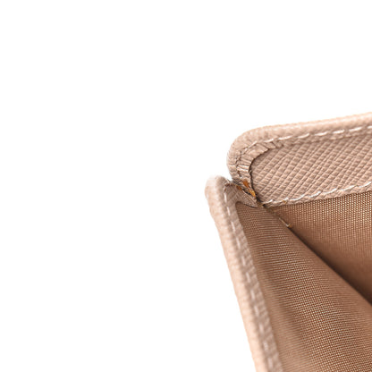 Prada Saffiano Metal Compact Wallet Cipria 9 of 9