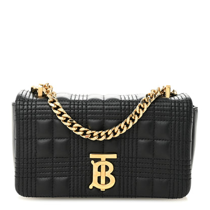 Burberry Lambskin Quilted Mini Lola Bag Black 1 of 10