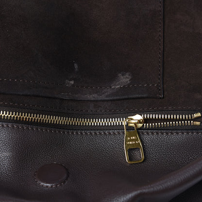 Louis Vuitton Veau Cachemire Tote W PM Chocolate 7 of 10