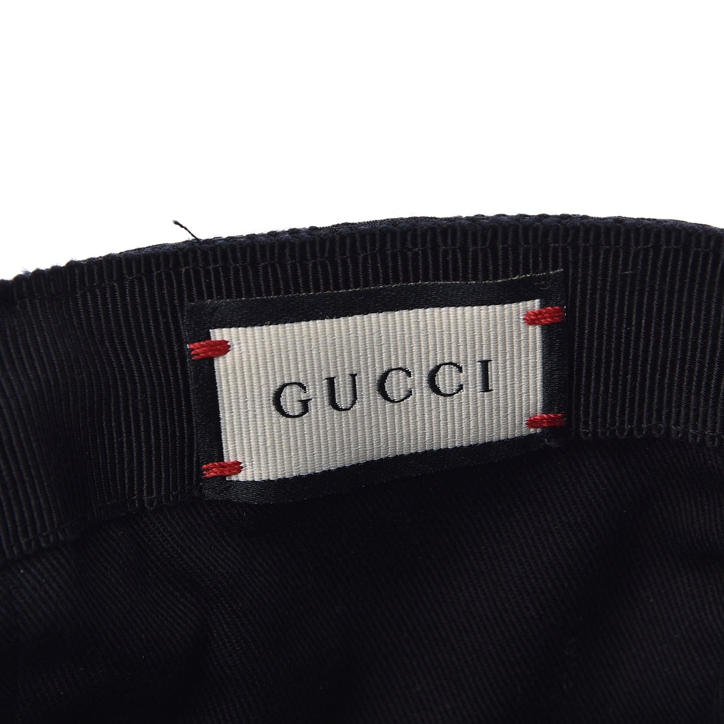 Monogram Web Baseball Hat L Black