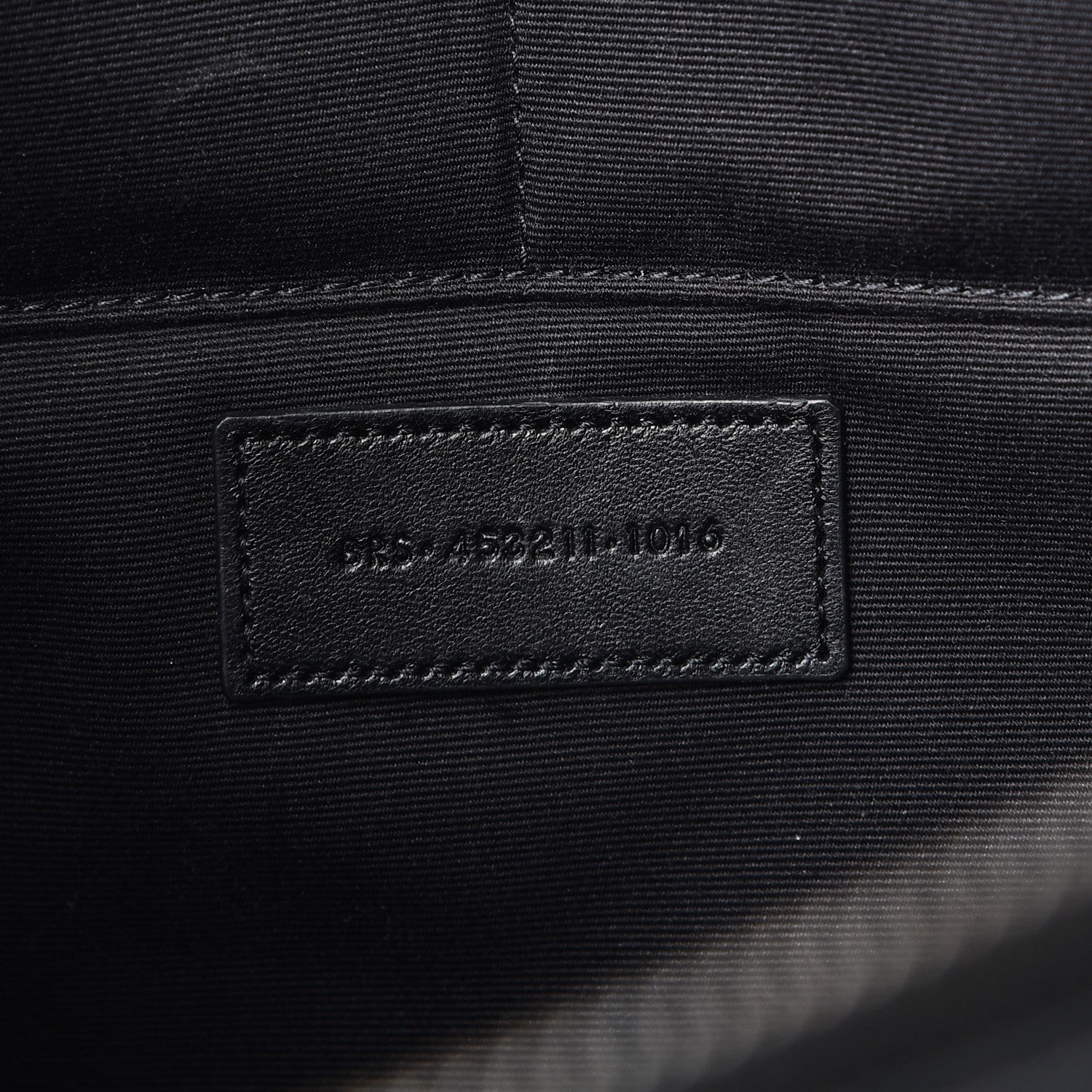 Saint Laurent Lambskin Mixed Matelasse Classic Monogram Zipped Document Holder Black 7 of 8