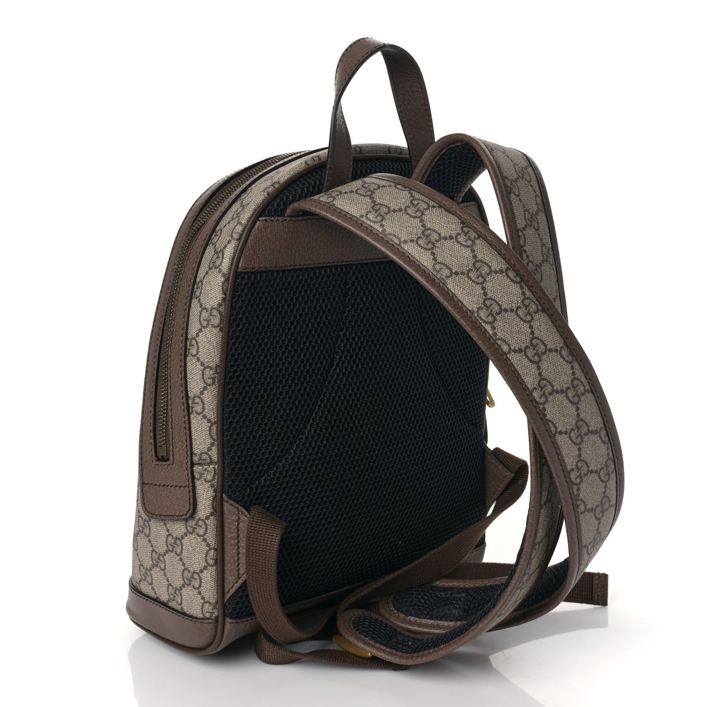 X DISNEY GG Supreme Monogram Donald Duck Small Interlocking G Dome Backpack Beige Multicolor New Acero