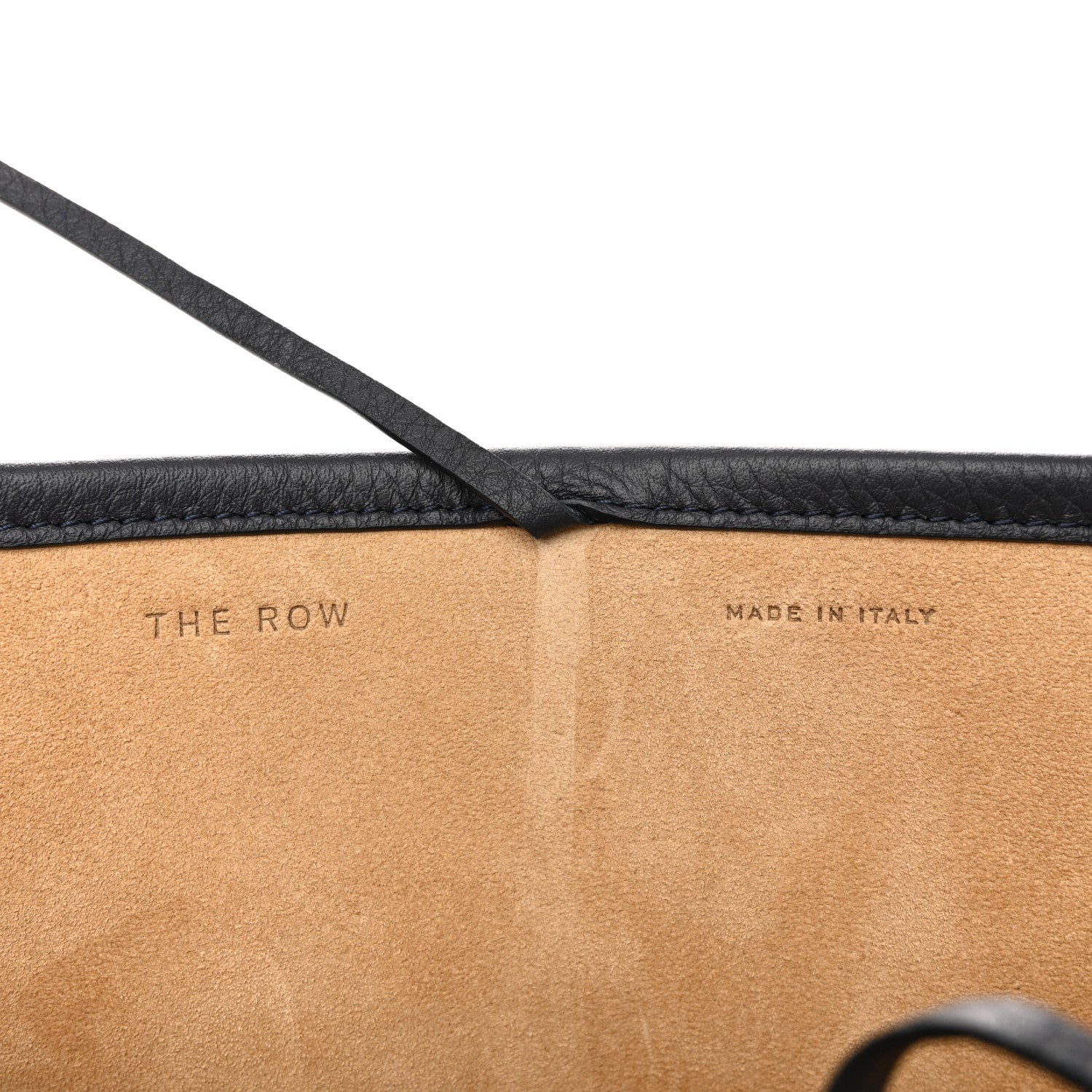 The Row Grained Calfskin Medium N/S Park Tote Marine 6 of 11