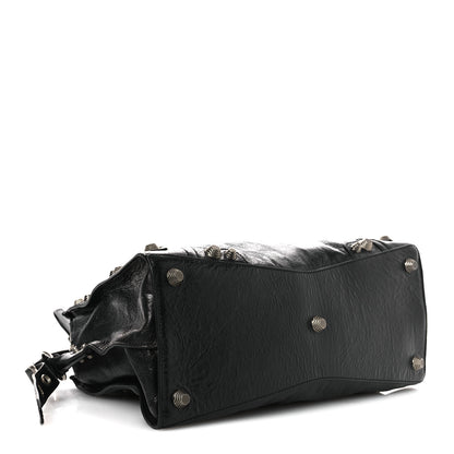 Balenciaga Agneau Arena Neo Cagole City Handbag Black 5 of 11