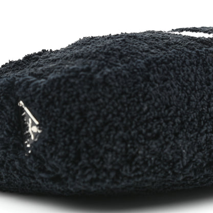 Prada Terry Cloth Mini Re-Edition 2000 Bag Black White 9 of 9