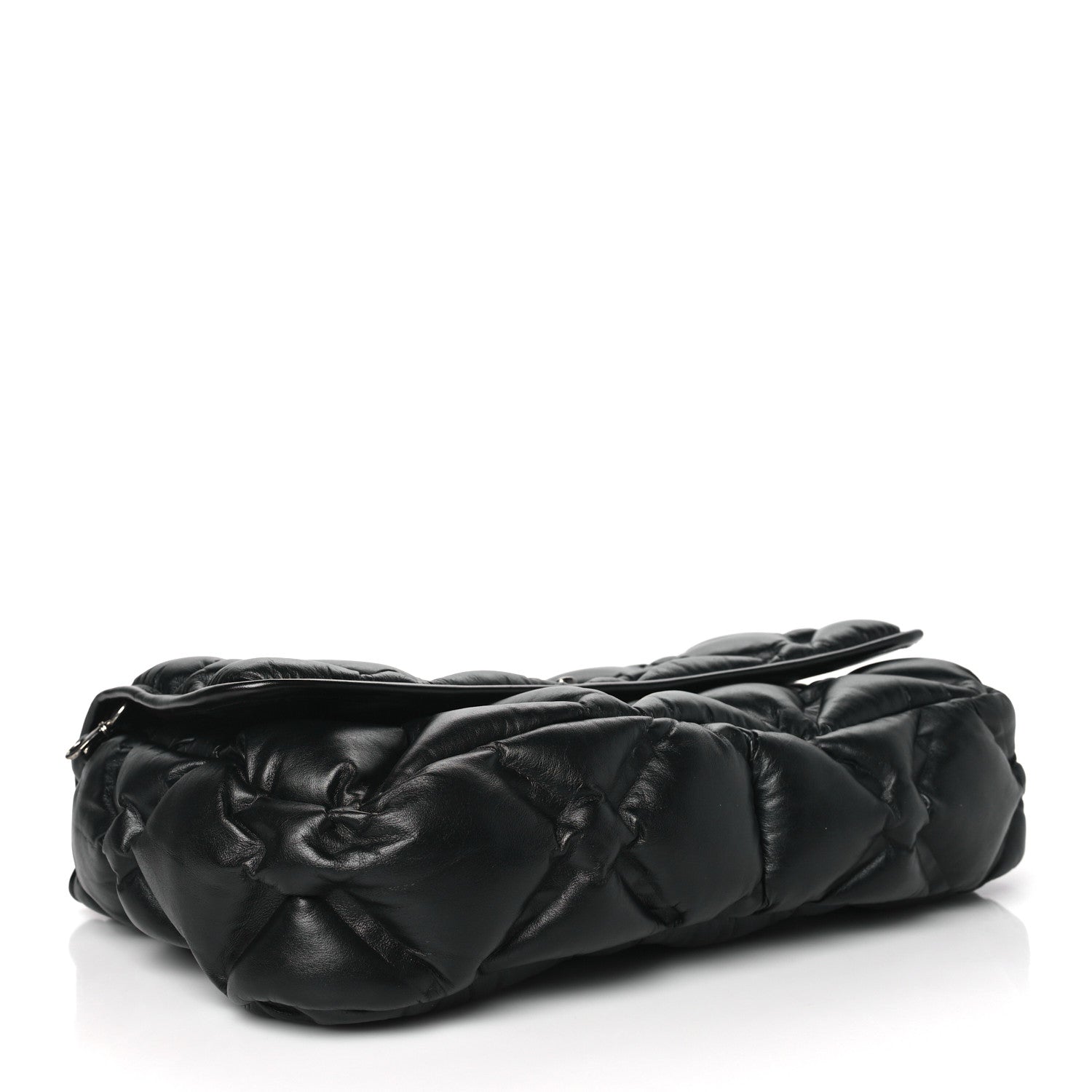 Chanel Calfskin Quilted Large Chesterfield Flap Black 5 of 10