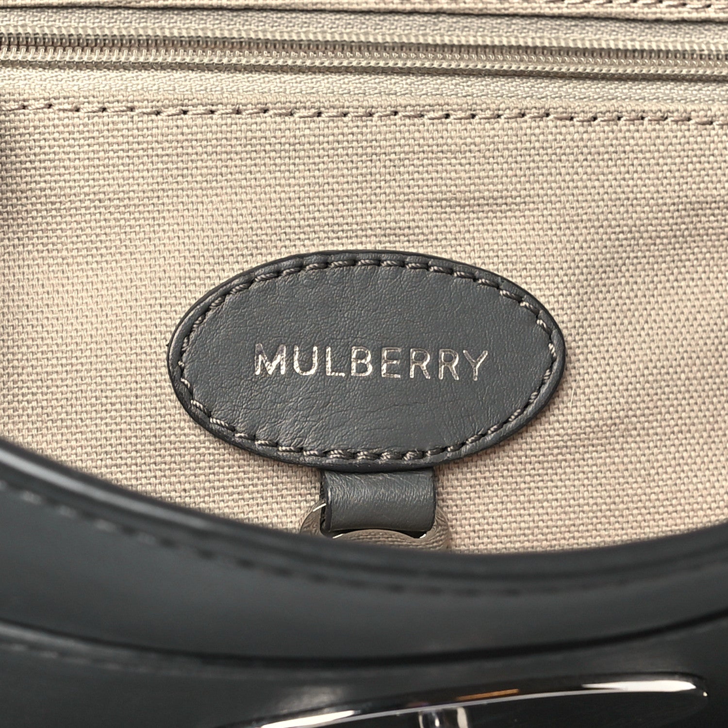 Mulberry Smooth Calfskin Medium Alexa Pavement Grey 6 of 12