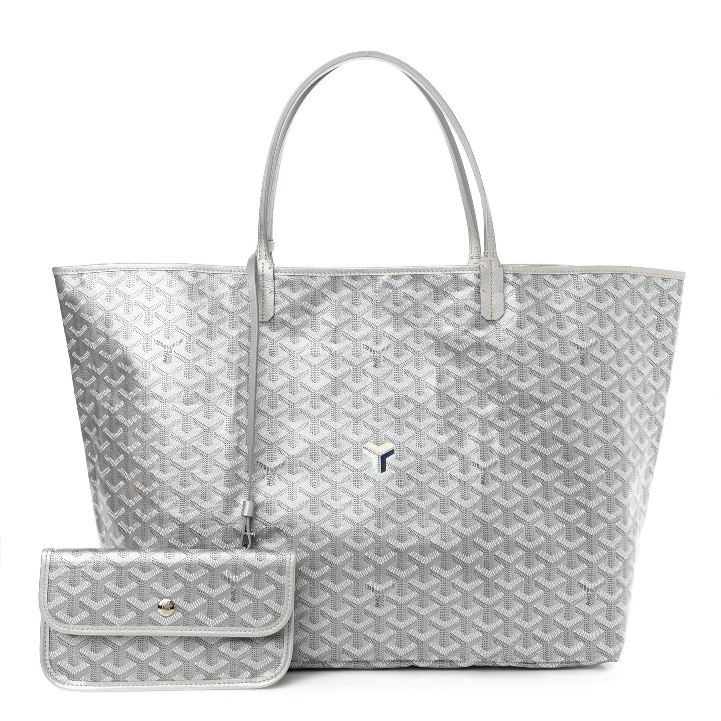 Goyardine Precious Metals Saint Louis GM Silver