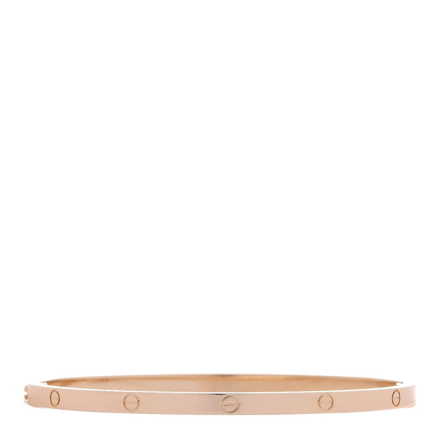 18K Yellow Gold Small LOVE Bracelet 19