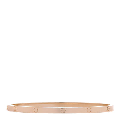 Cartier 18K Yellow Gold Small LOVE Bracelet 19 1 of 7