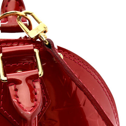 Louis Vuitton Vernis Alma BB Pomme D'Amour 13 of 15