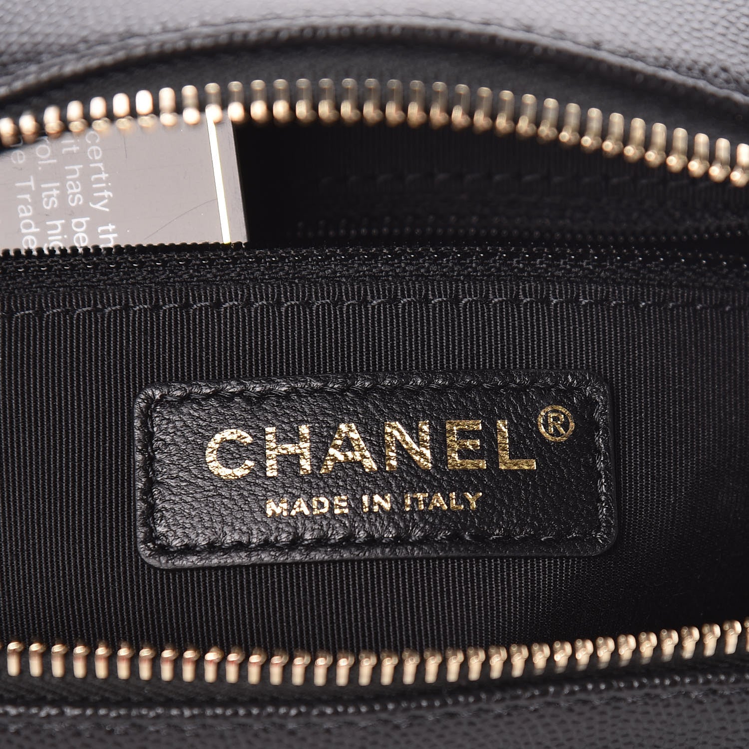 Chanel Caviar Quilted Small In & Out Camera Case Black 7 of 11