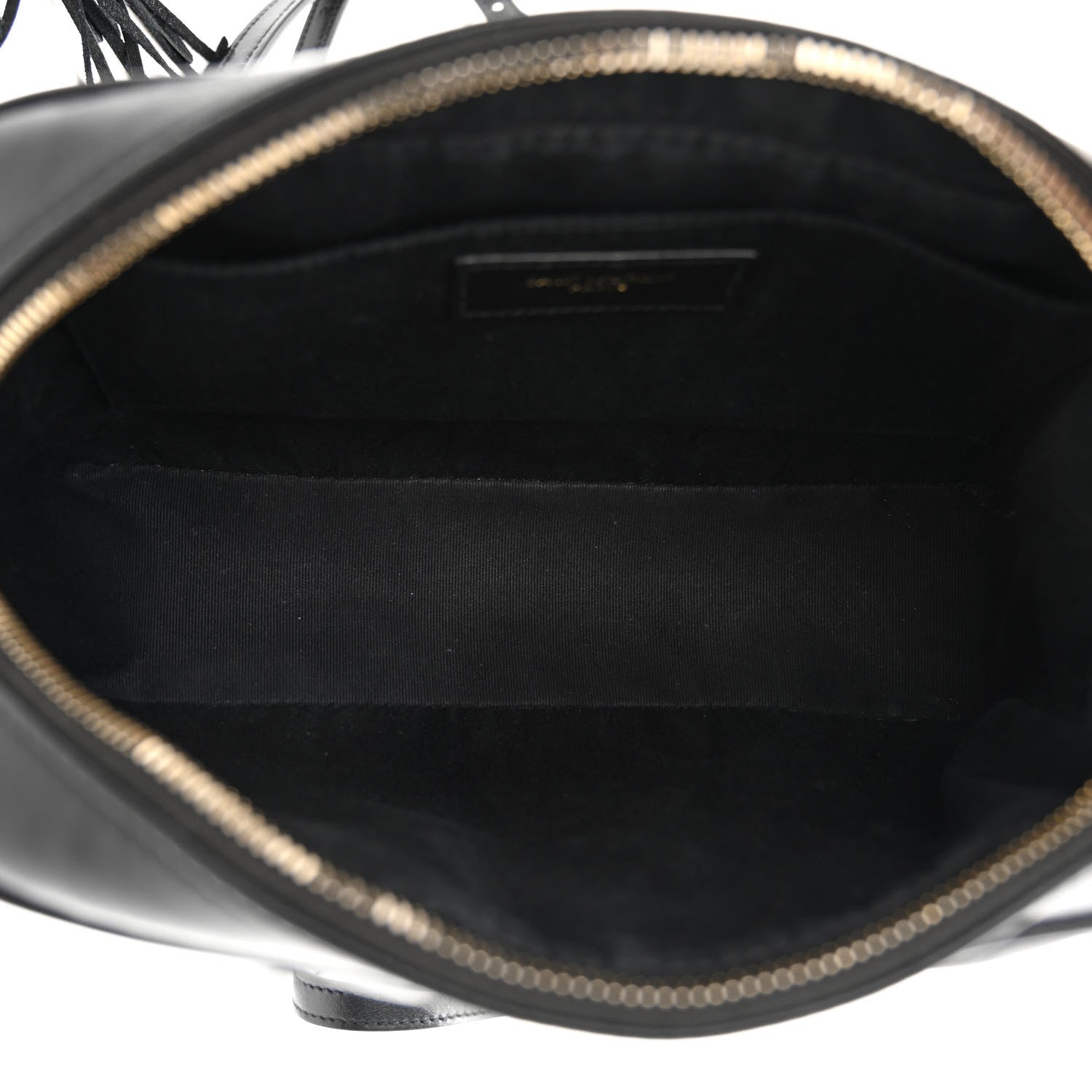 Saint Laurent Calfskin Matelasse Monogram Lou Camera Bag Black 5 of 12