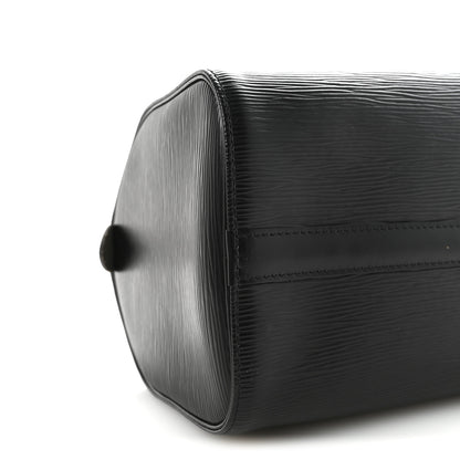 Louis Vuitton Epi Speedy 25 Black 9 of 10