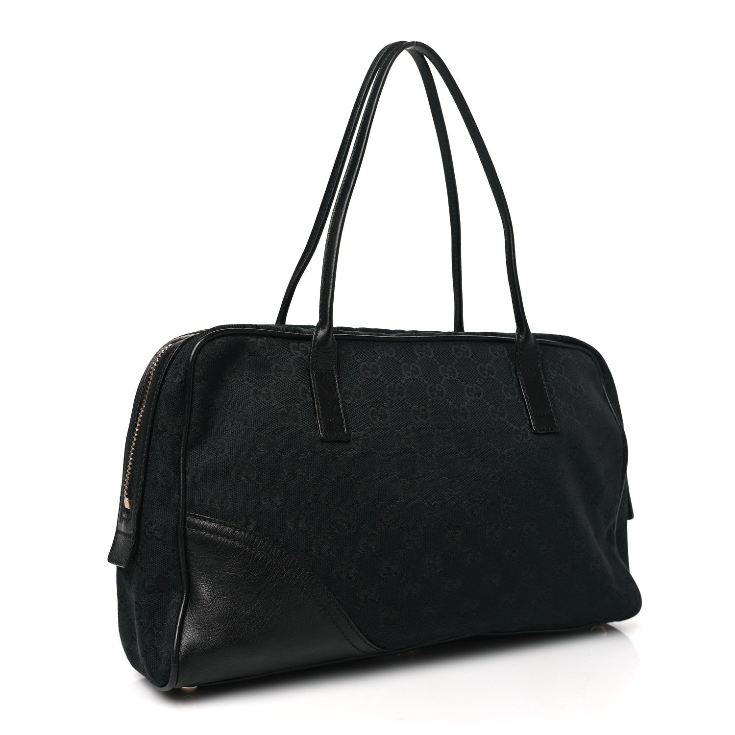 Gucci Monogram Medium New Britt Boston Black 3 of 10
