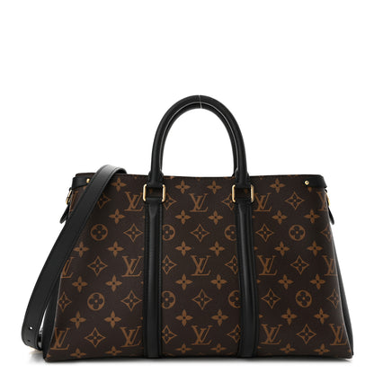 Louis Vuitton Monogram Soufflot MM Black 1 of 9
