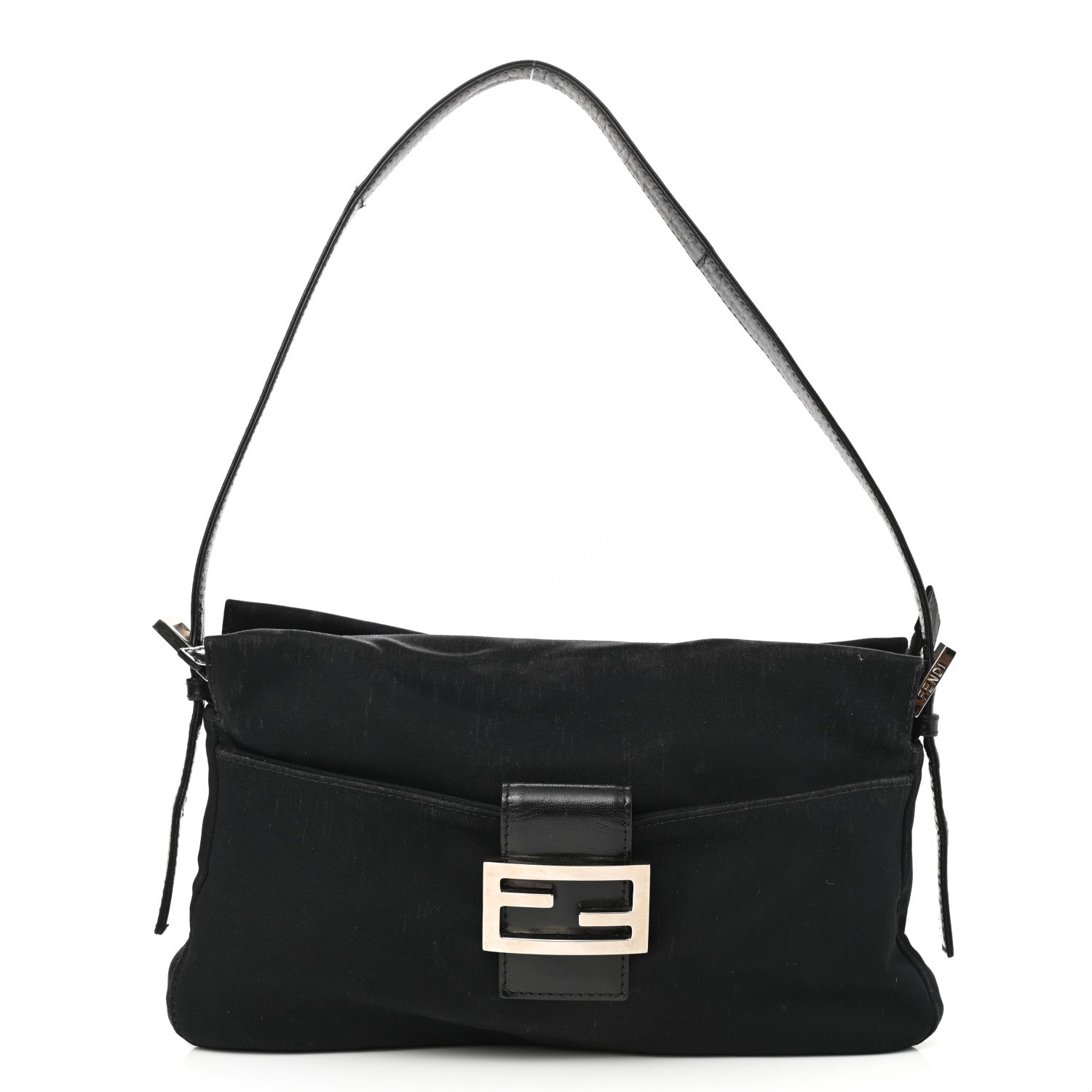 Fendi Neoprene Baguette Black 1 of 12
