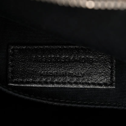 Saint Laurent Linen Canvas Monogram Lou Camera Bag Black 7 of 13