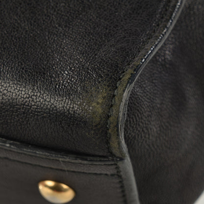 Saint Laurent Sheepskin Small Cabas ChYc Black 10 of 12
