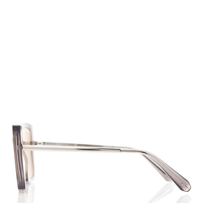 Chanel 18K White Gold Mirror Square Sunglasses 6051 Gray 3 of 7