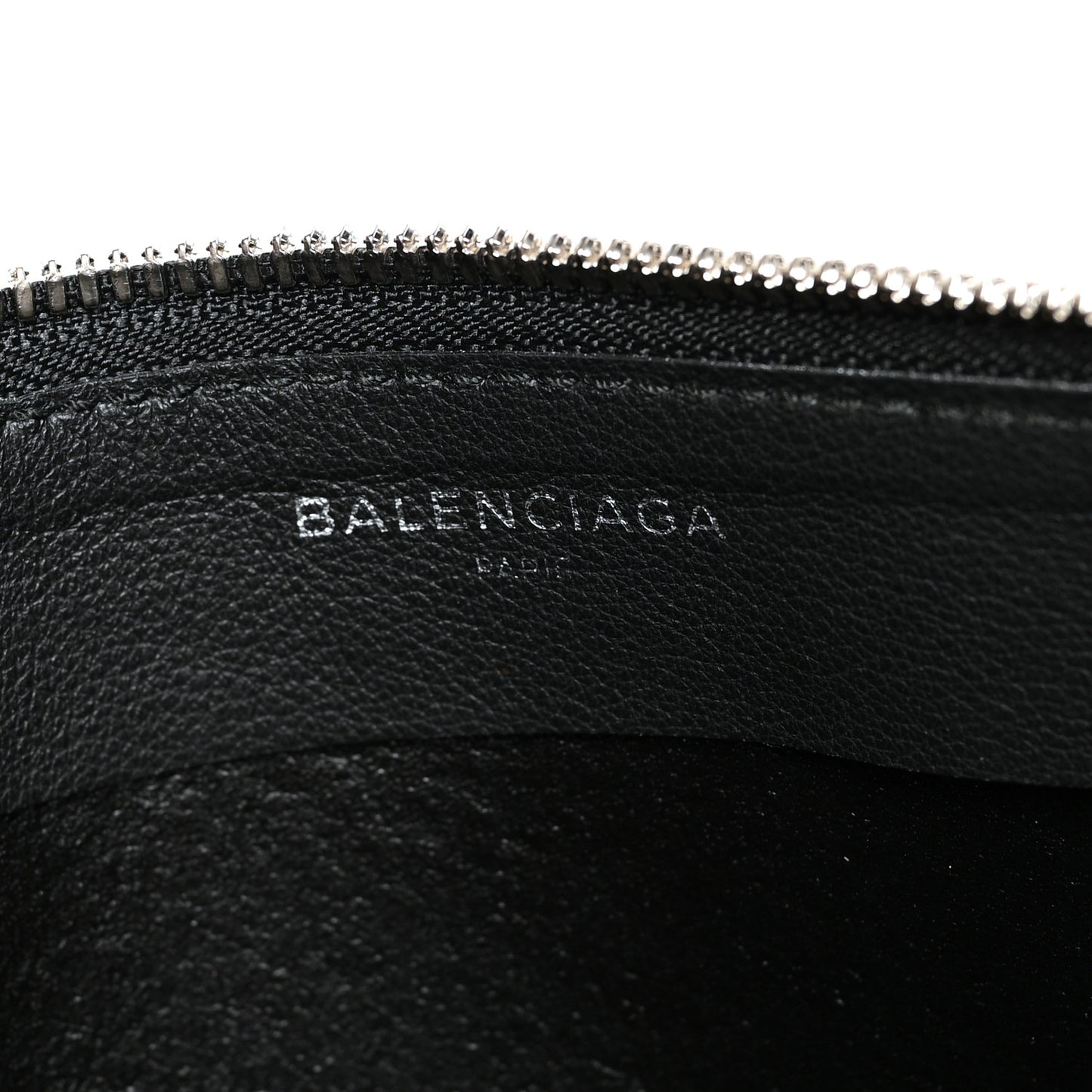Calfskin Political Campaign Logo Pouch Black