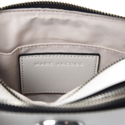 Marc Jacobs Saffiano Small Snapshot Camera Bag White Yellow 8 of 10