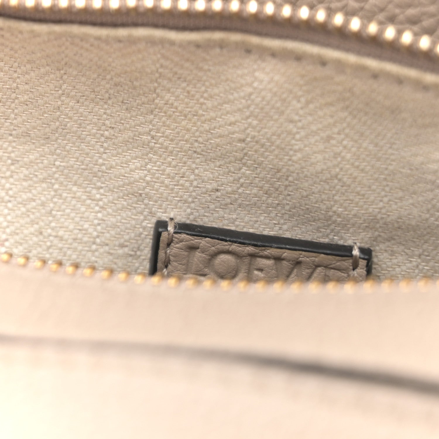 Loewe Grained Calfskin Mini Puzzle Bag Sand 11 of 11