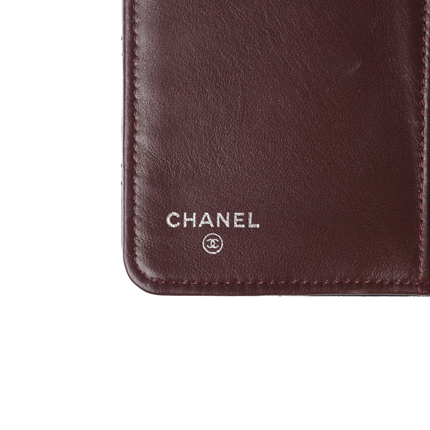 Chanel Lambskin Quilted Yen Wallet Black 6 of 12