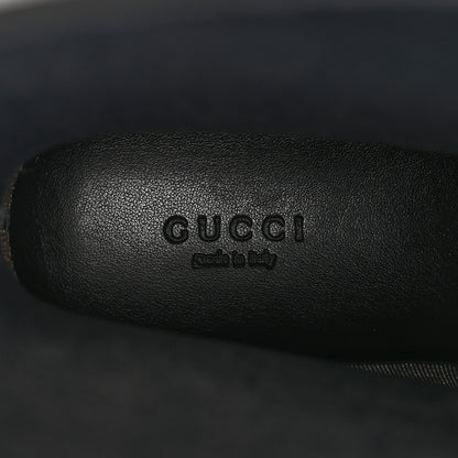 Gucci Rubber Monogram Edinburg Rain Boots 36 Transparent Blue 7 of 13