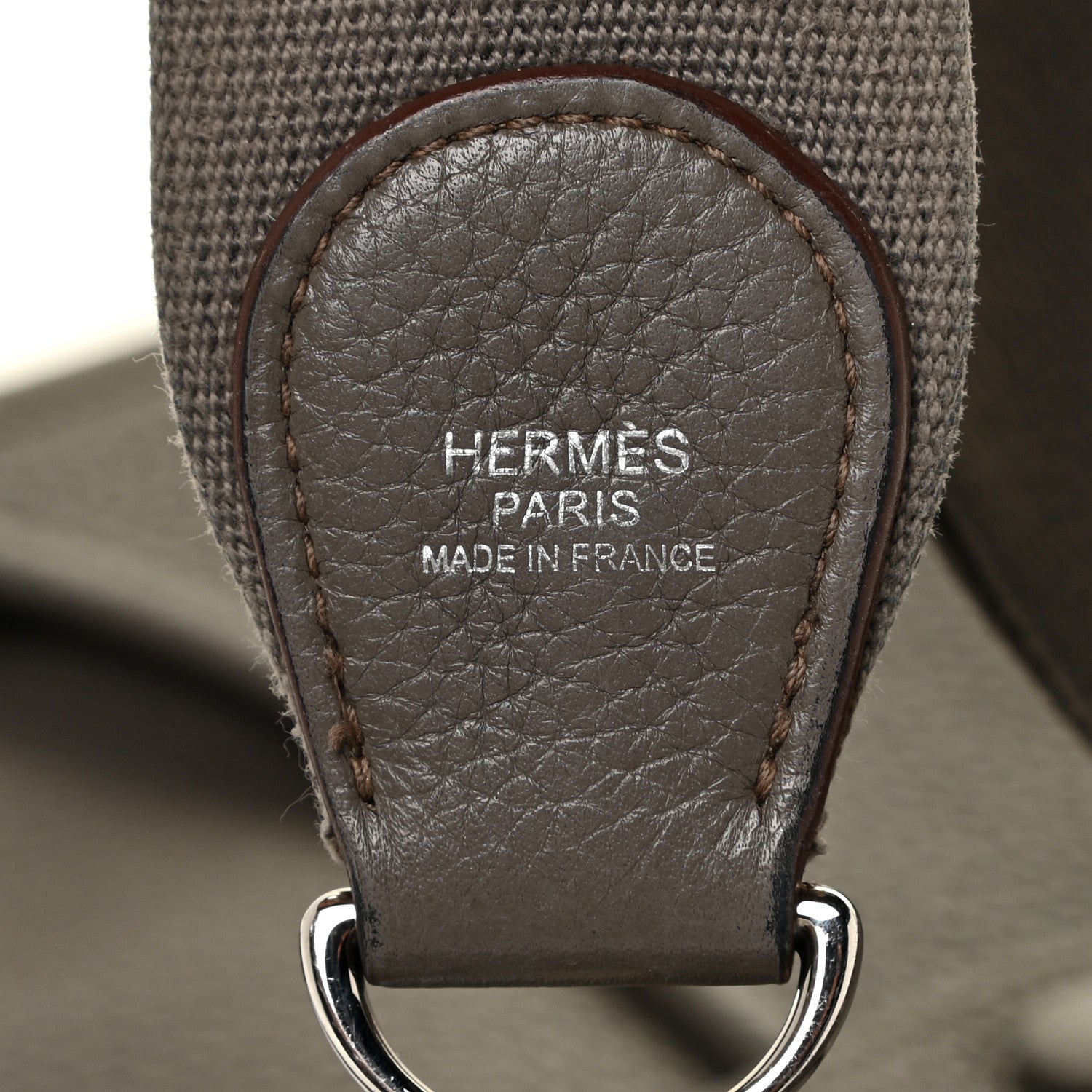 Hermes Taurillon Clemence Evelyne III PM Etain 31 of 32