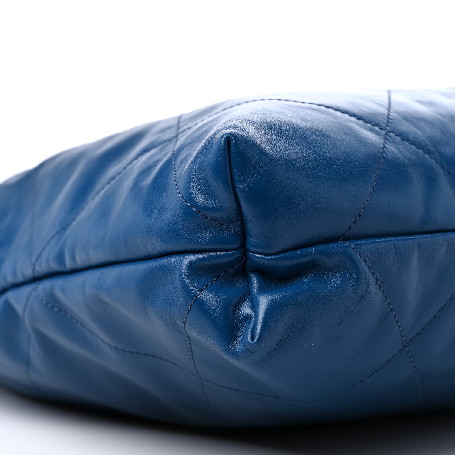 Chanel Shaded Calfskin Quilted Chanel 22 Blue Dark Blue 9 of 10