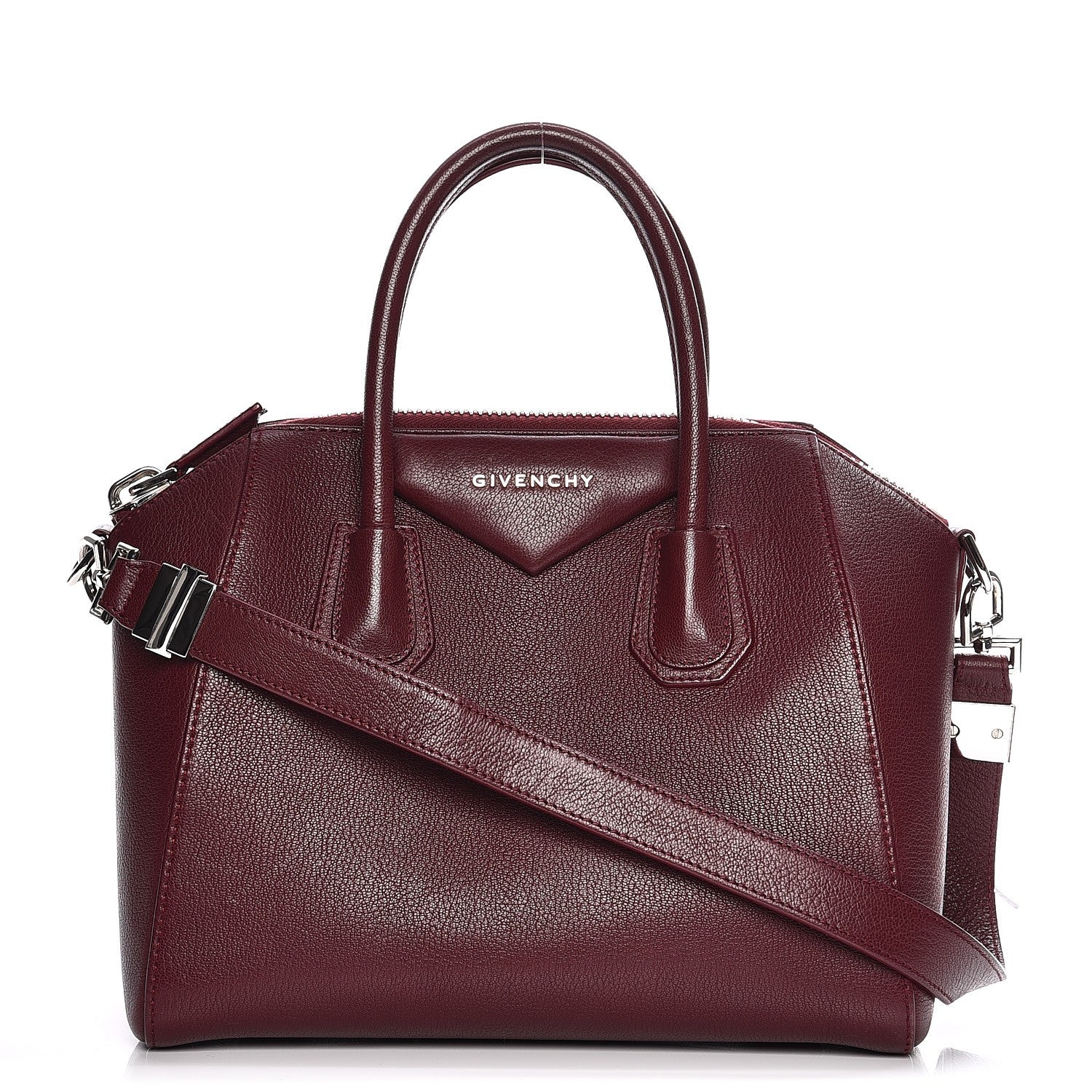 Givenchy Sugar Goatskin Small Antigona Oxblood 1 of 13