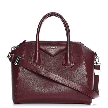 Givenchy Sugar Goatskin Small Antigona Oxblood 1 of 13