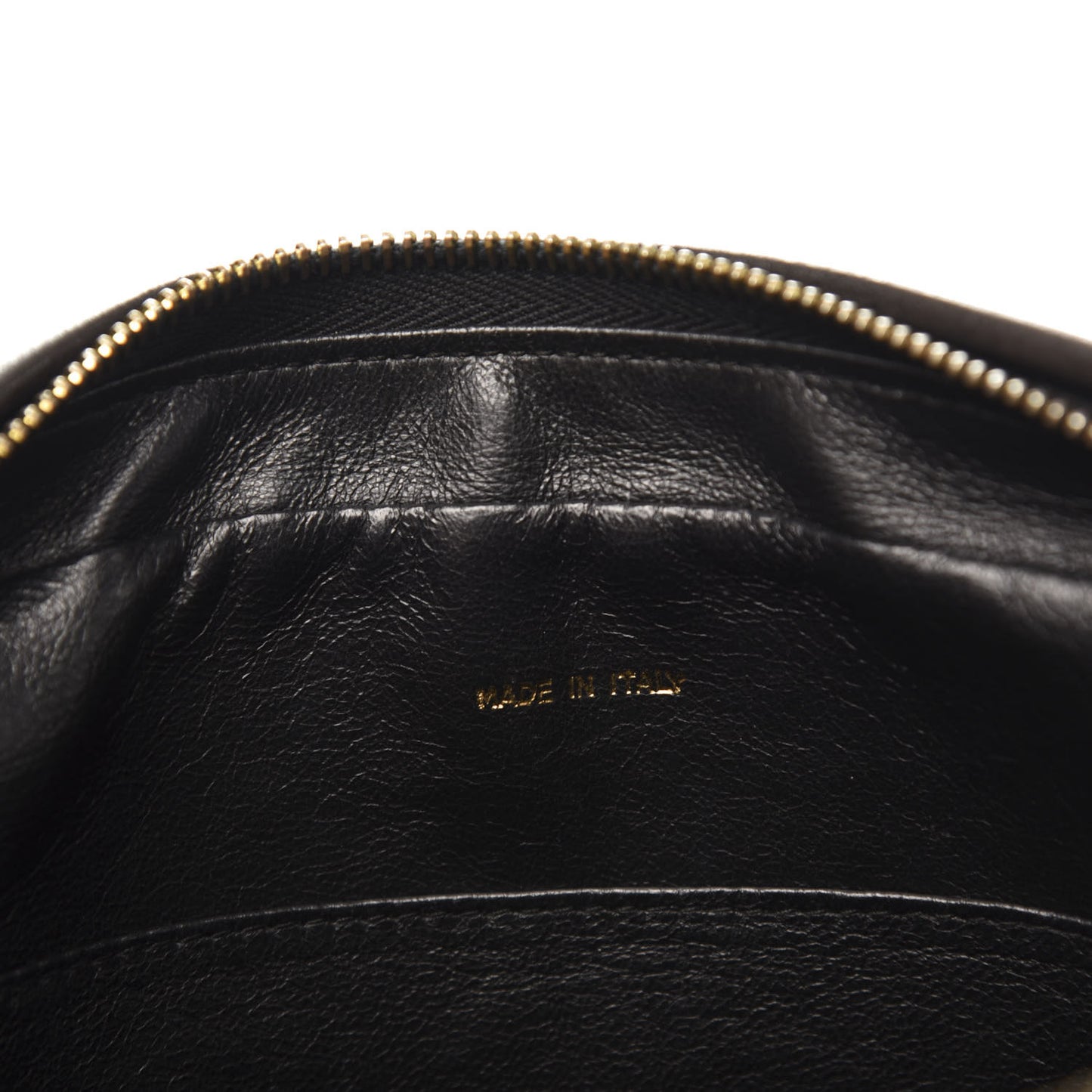 Lambskin CC Tassel Shoulder Bag Black