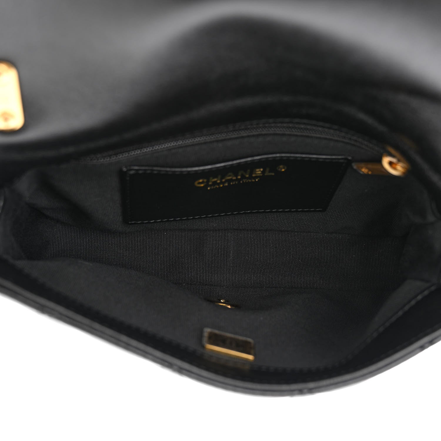 Chanel Lambskin Quilted Small Funky Town Flap Black 5 of 11
