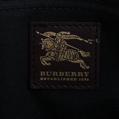 Burberry Haymarket Check Medium Tote Chocolate 6 of 8