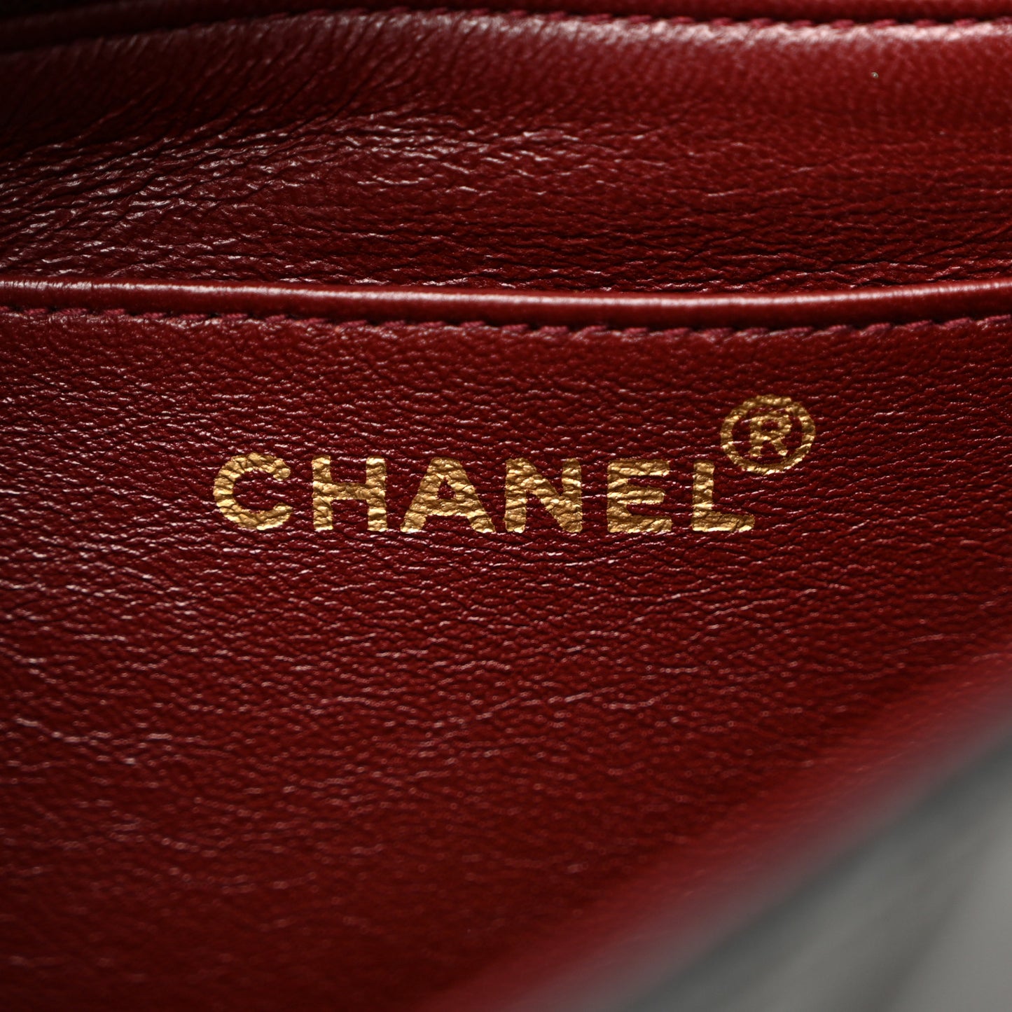 Metallic Aged Calfskin Quilted Small Coco Handle Flap Charcoal