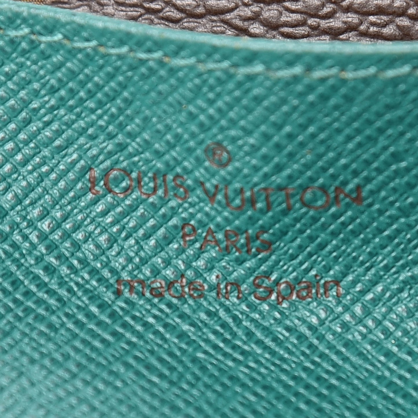 Monogram Emilie Wallet Vert