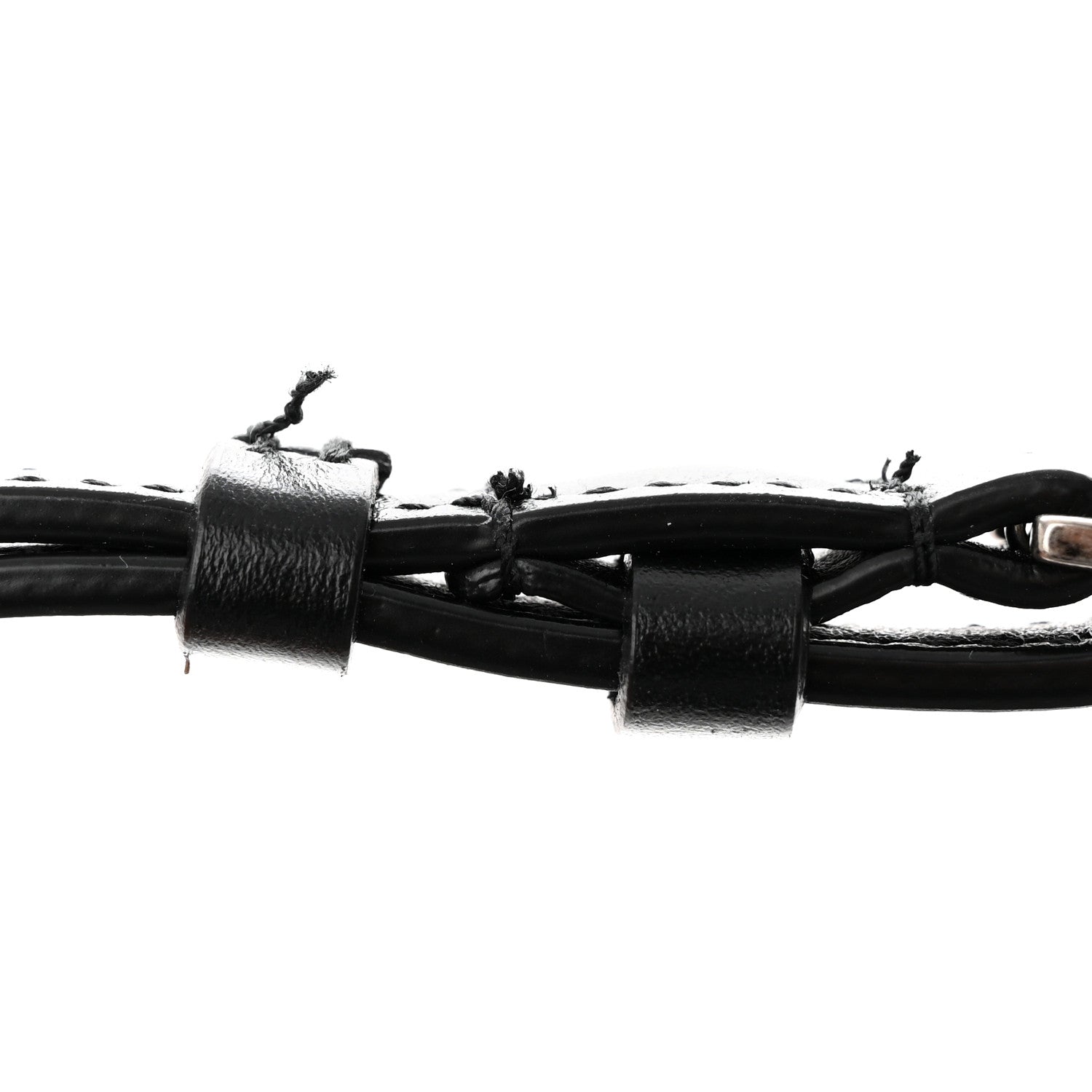 Saint Laurent Calfskin Matelasse Monogram Lou Camera Bag Black 11 of 11