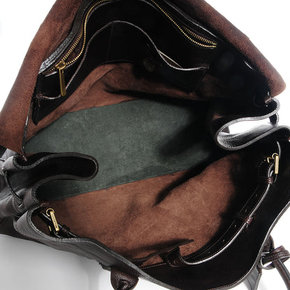 Mulberry Natural Leather Piccadilly Chocolate 5 of 10
