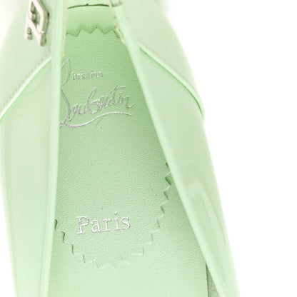 Christian Louboutin Patent Sporty Kate 85 Pumps 39 Studio Green 8 of 9