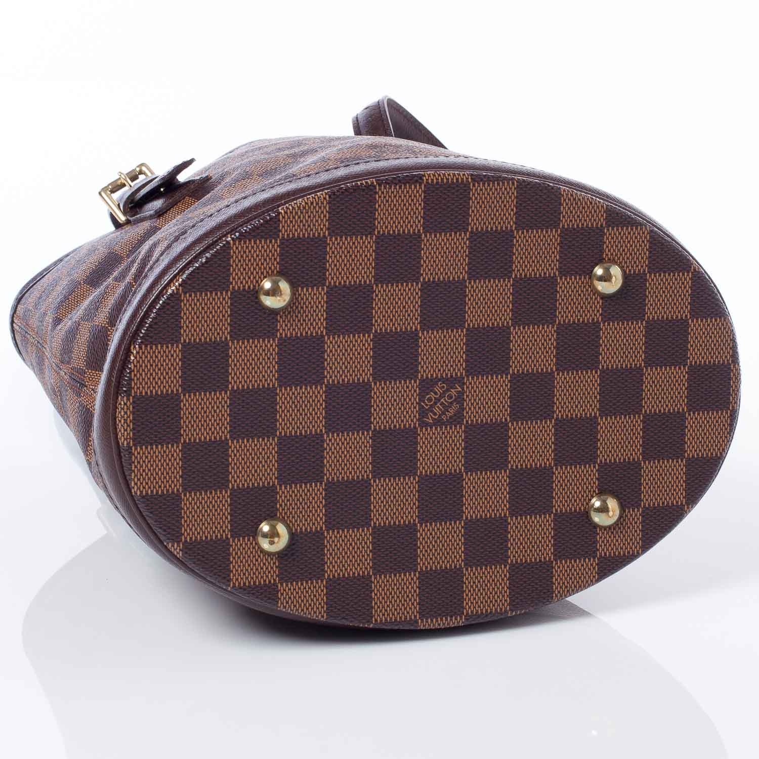 Louis Vuitton Damier Ebene Marais Bucket 23 4 of 11