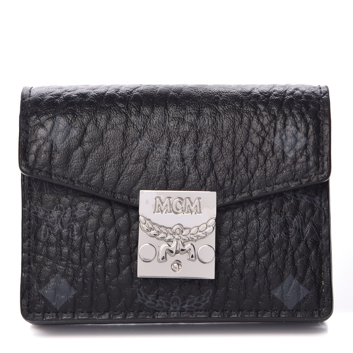 Visetos Mini Accordion Card Wallet Black