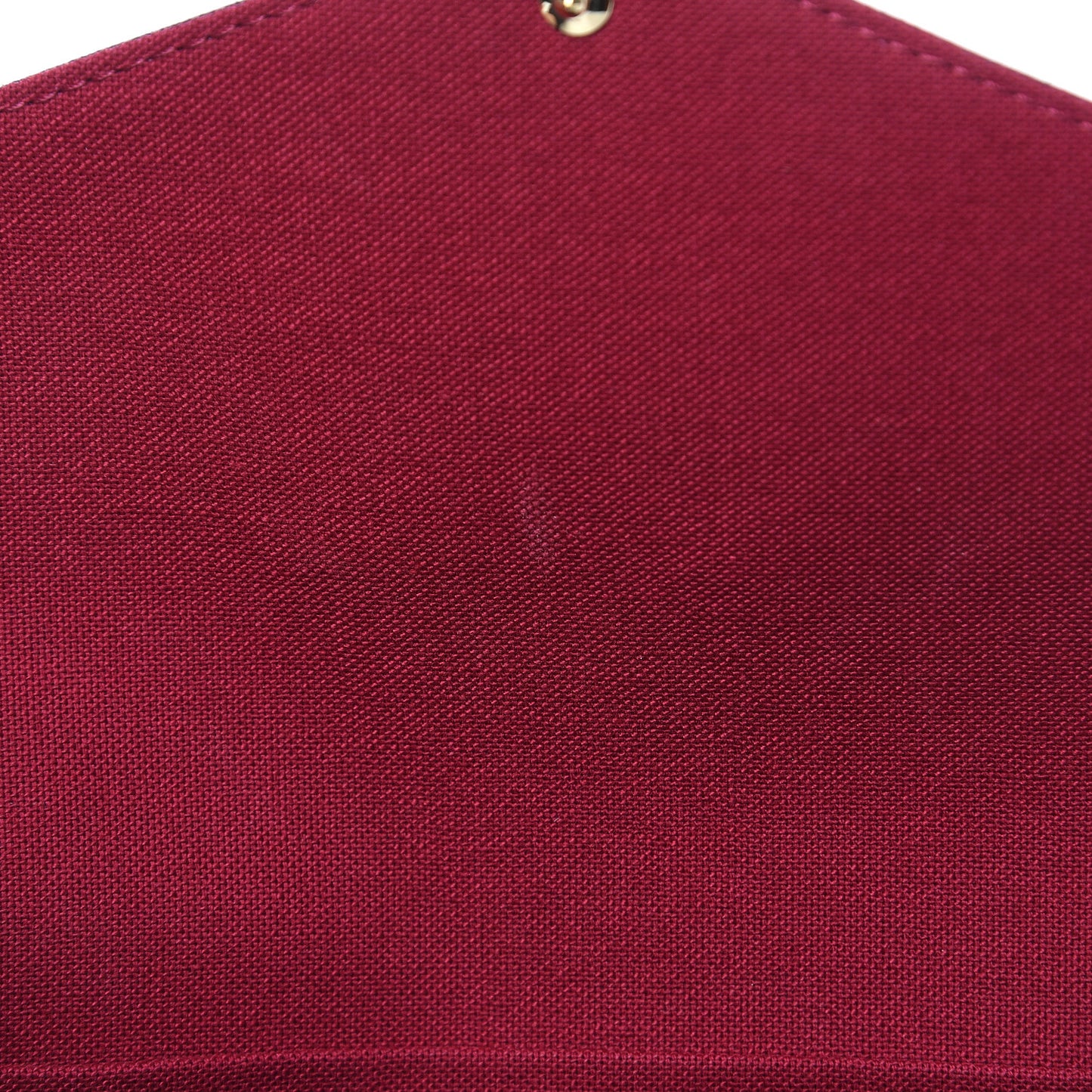 Monogram Pochette Felicie Chain Wallet Fuchsia