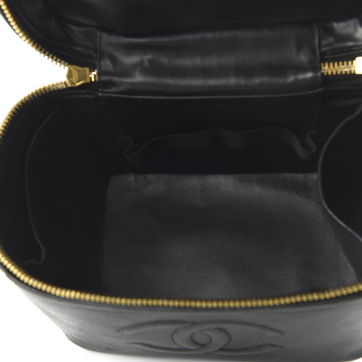 Caviar CC Vanity Train Case Black