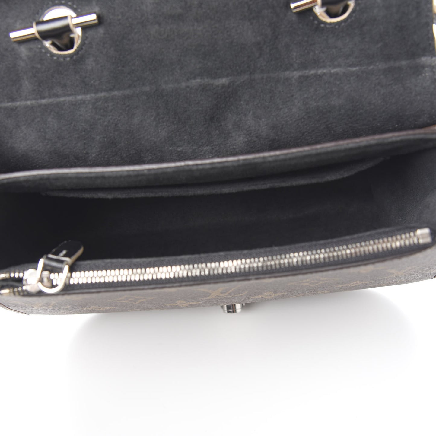 Calfskin Monogram Chain It Bag PM Black