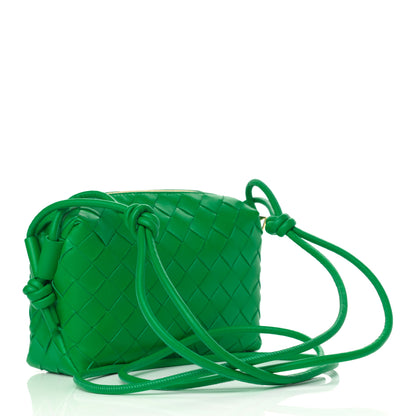 Bottega Veneta Nappa Intrecciato Mini Loop Camera Bag Parakeet 3 of 11